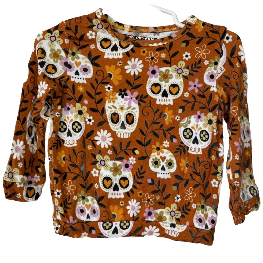 velveteen by bunny knots bamboo halloween shirt